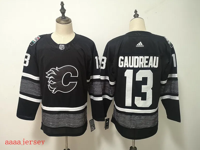 2019 Calgary Flames all star ice hockey jersey M-3XL 卡加利火焰队全明星冰球服 2