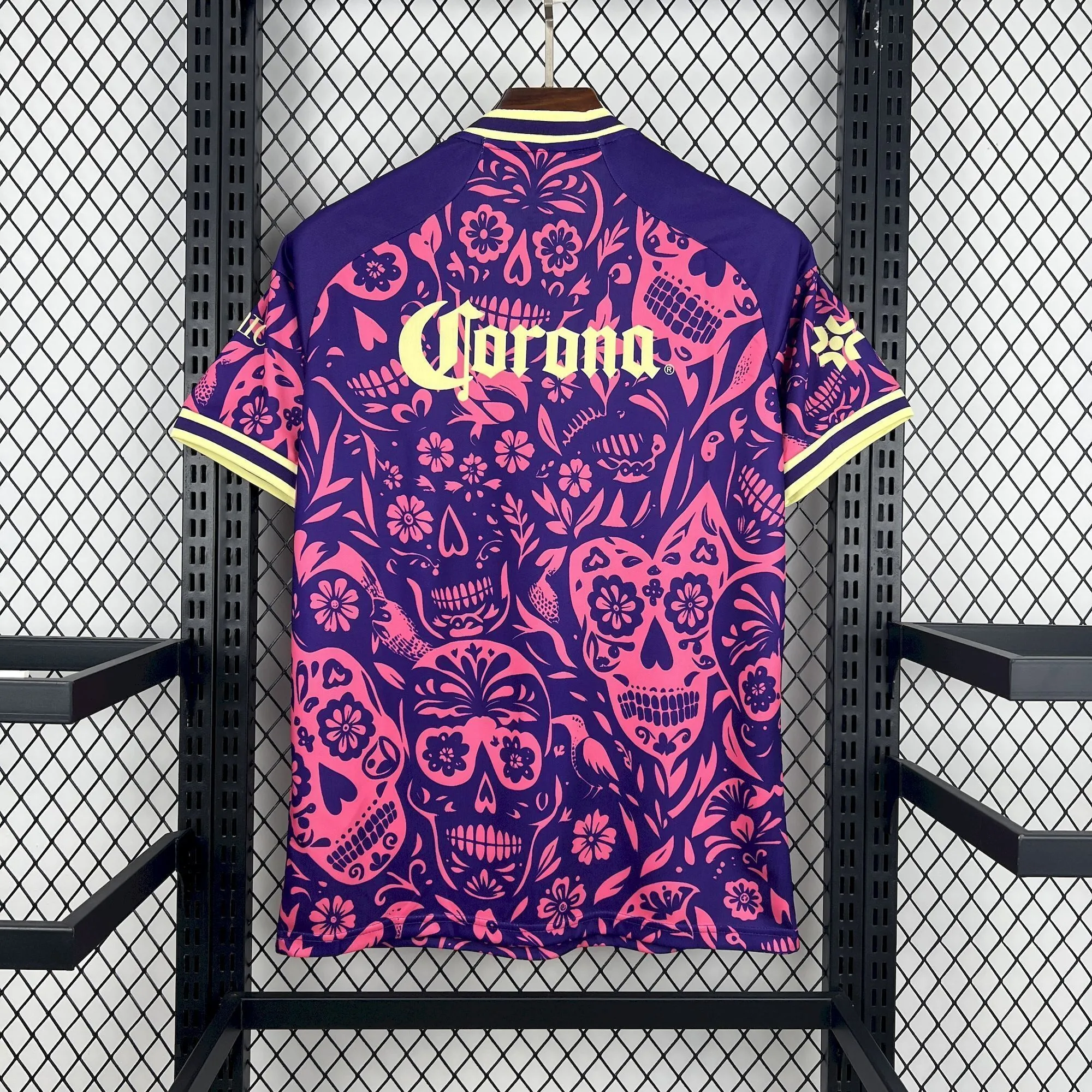 25-26 Club America Halloween Football T-Shirt AAAAJersey Supply Yupoo 5