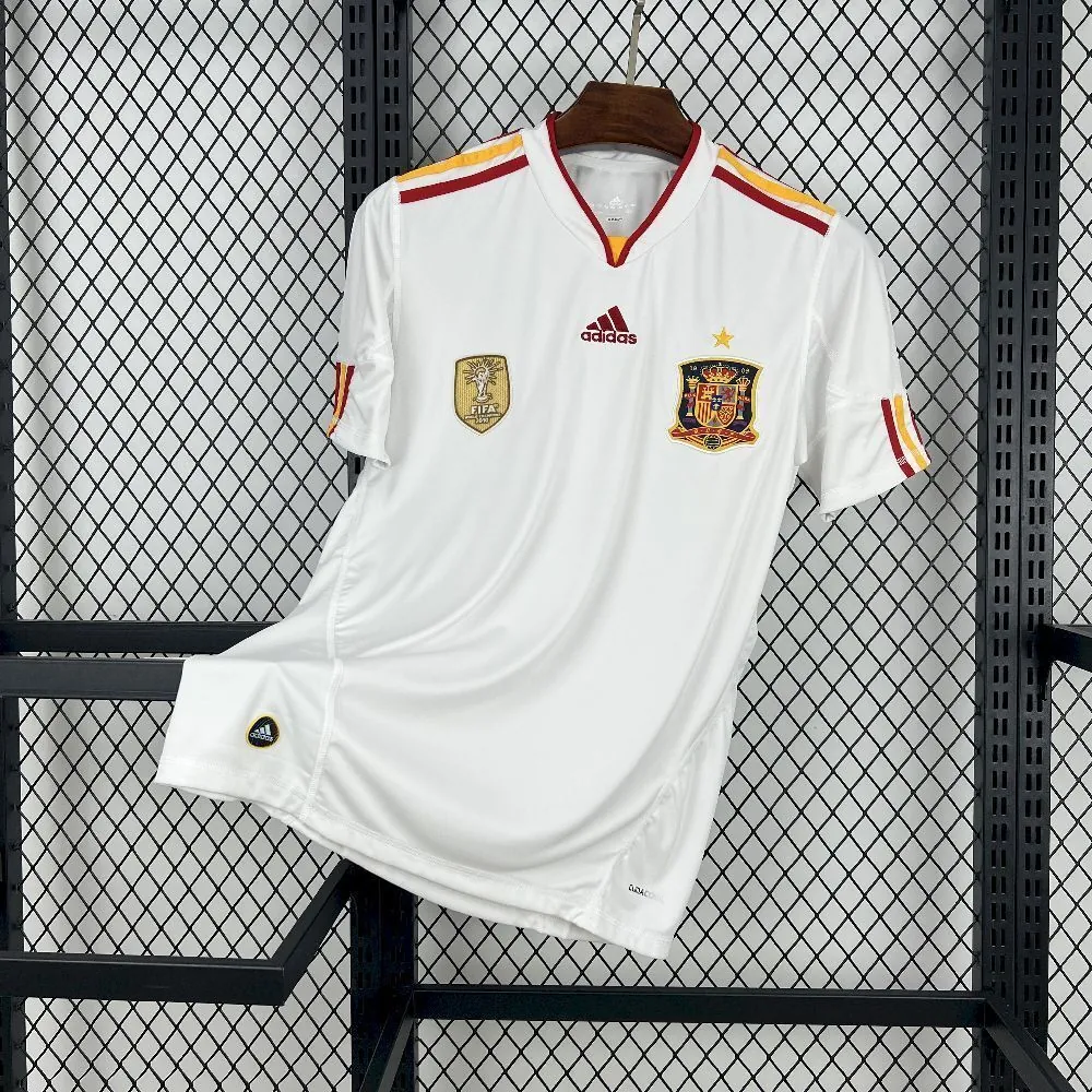 2010 Spain Away Retro Kit Vintage Shirt Sino AAAAJersey Supply Yupoo 7
