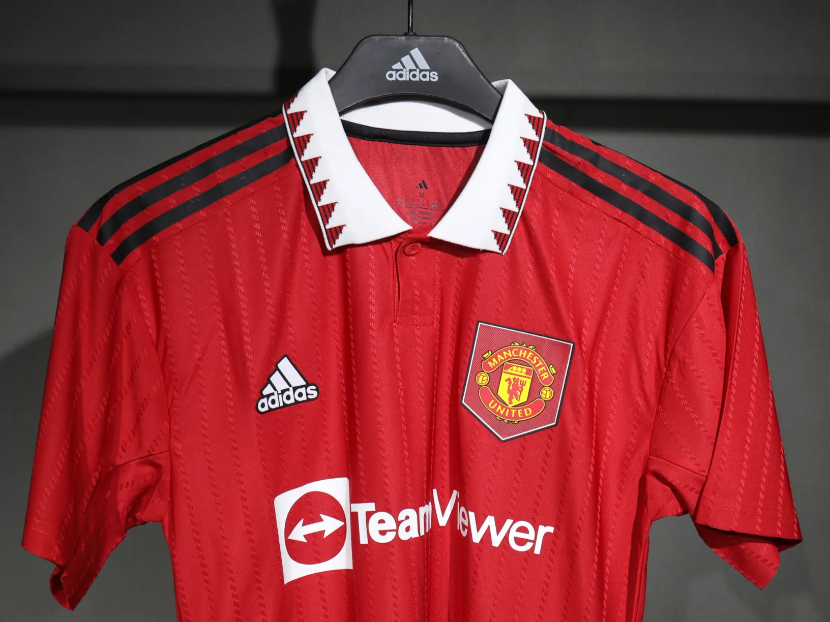 22-23 Manchester United Home Retro Kit Vintage Player Version Long Shirt AAAAJersey Dropship Yu 1