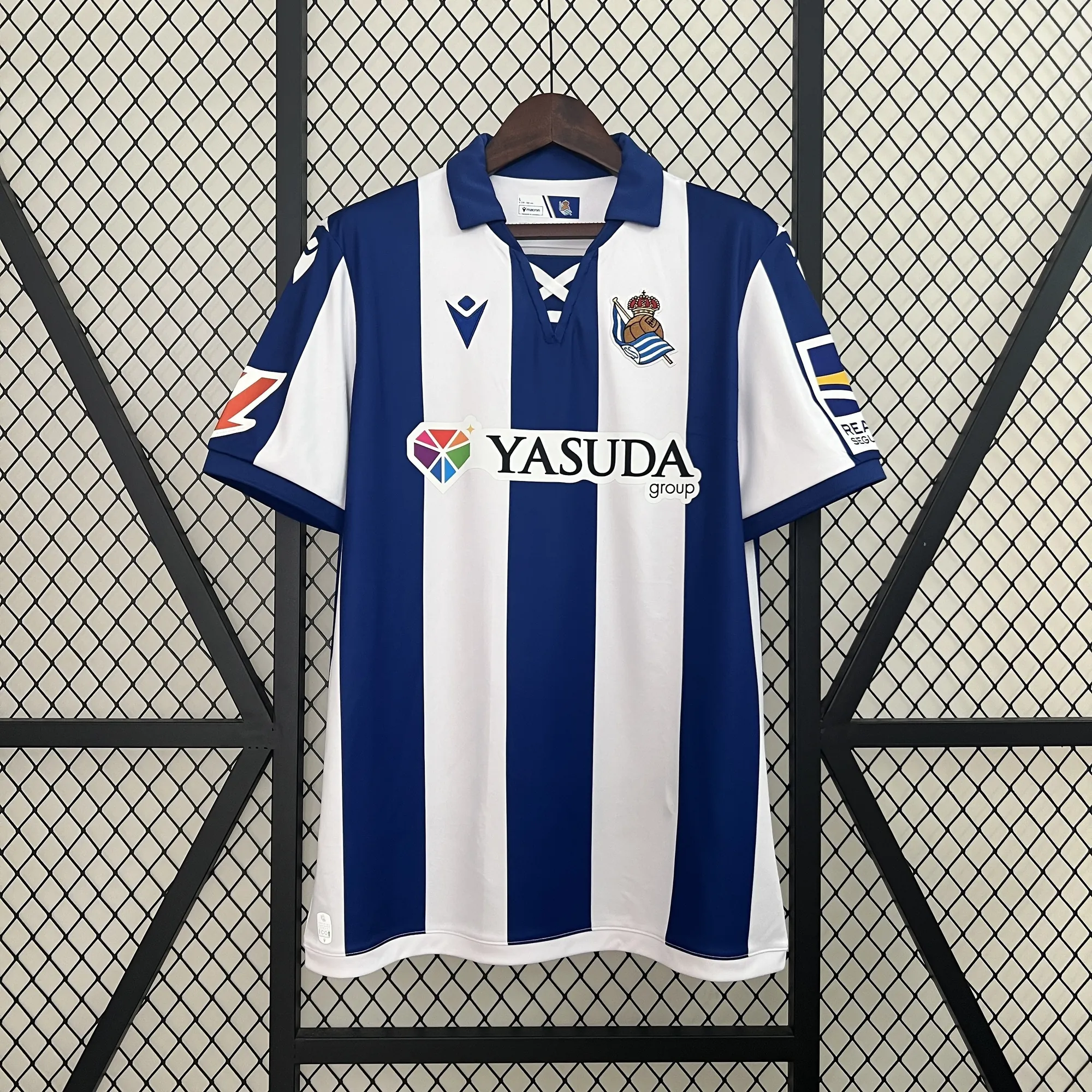 24-25 Real Sociedad Home Kit Football Apparels AAAAJersey Wholesale Yupoo 9