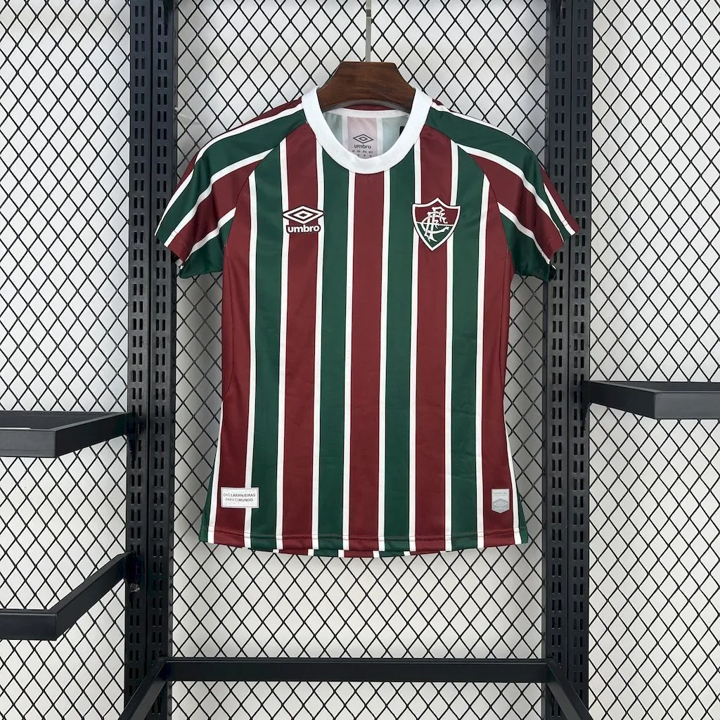 25-26 Fluminense Home Women Shirt Lady Uniform AAAAJersey Yupoo 7
