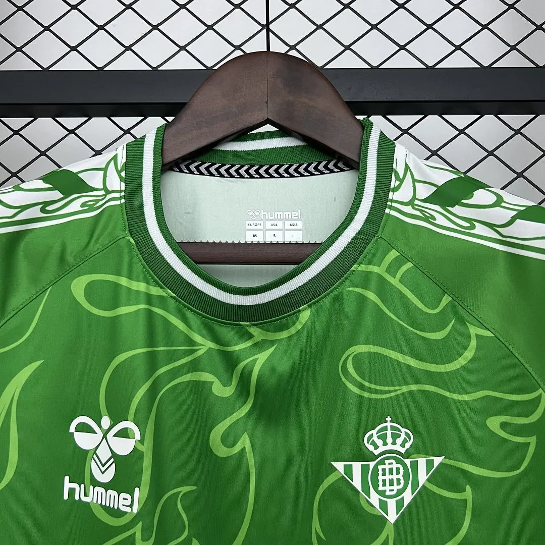 24-25 Real Betis Pre-Match Chinese New Year Special Edition Shirt Football AAAAJersey Wholesale 6