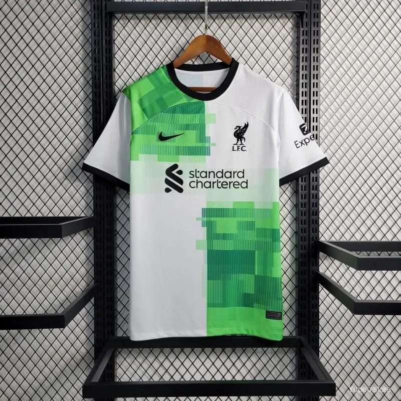 23-24 Liverpool Away Size:S-2XL cheap soccer jerseys 7