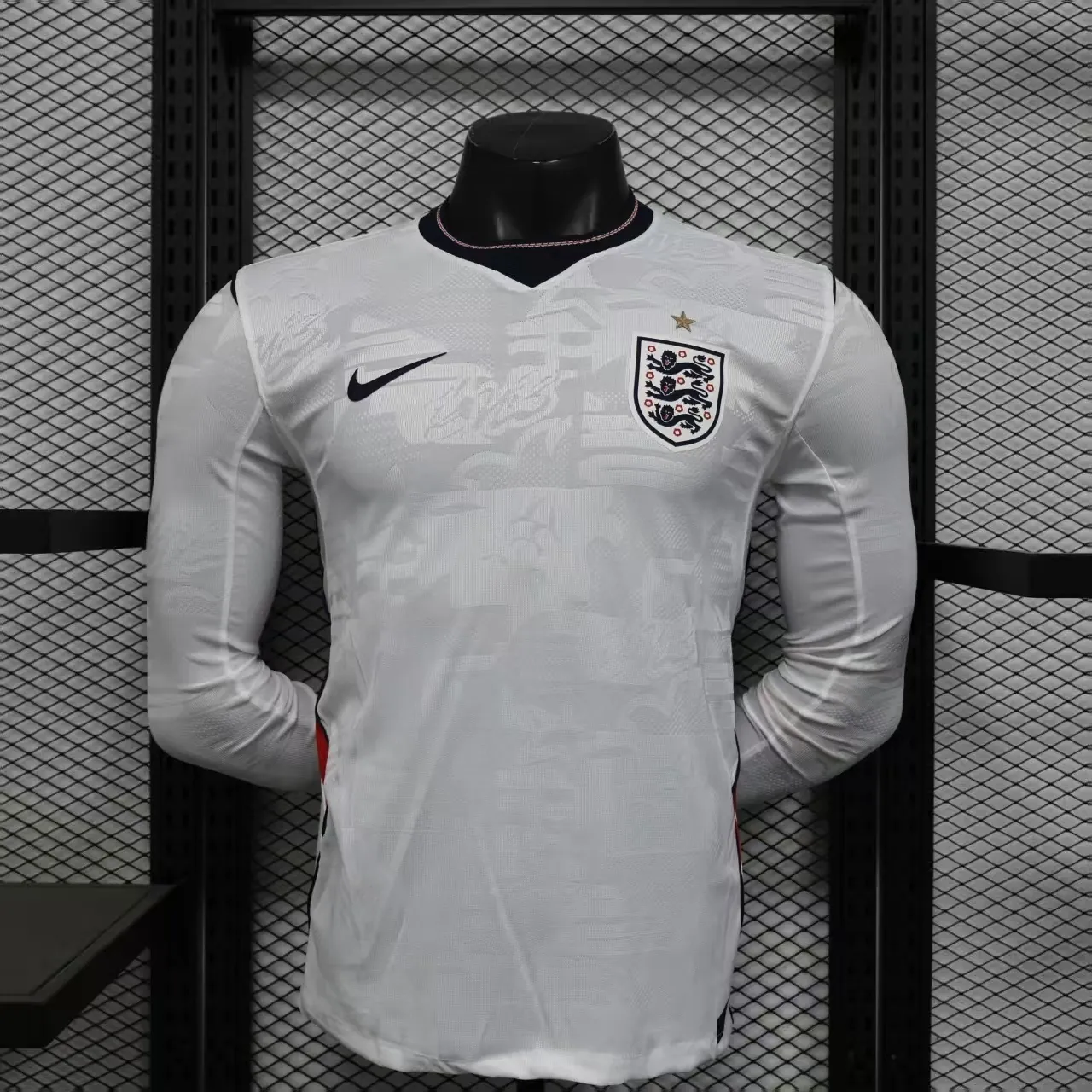 2026 World Cup England Home Kit Player Version Long Sleeve Football Shirt AAAAJersey Dropship Y 8