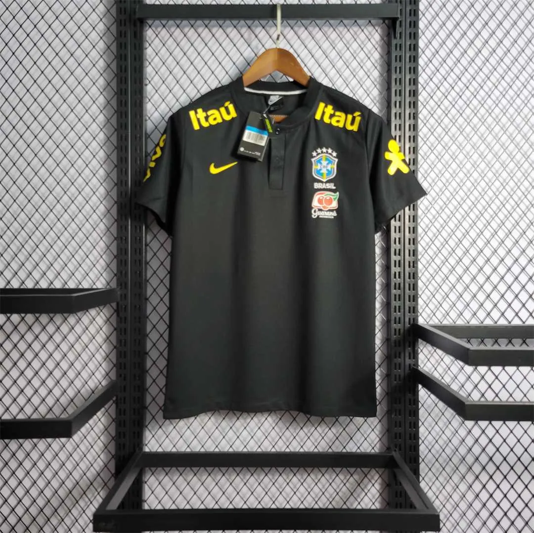 2122 Brazil Pre-Game Black 8