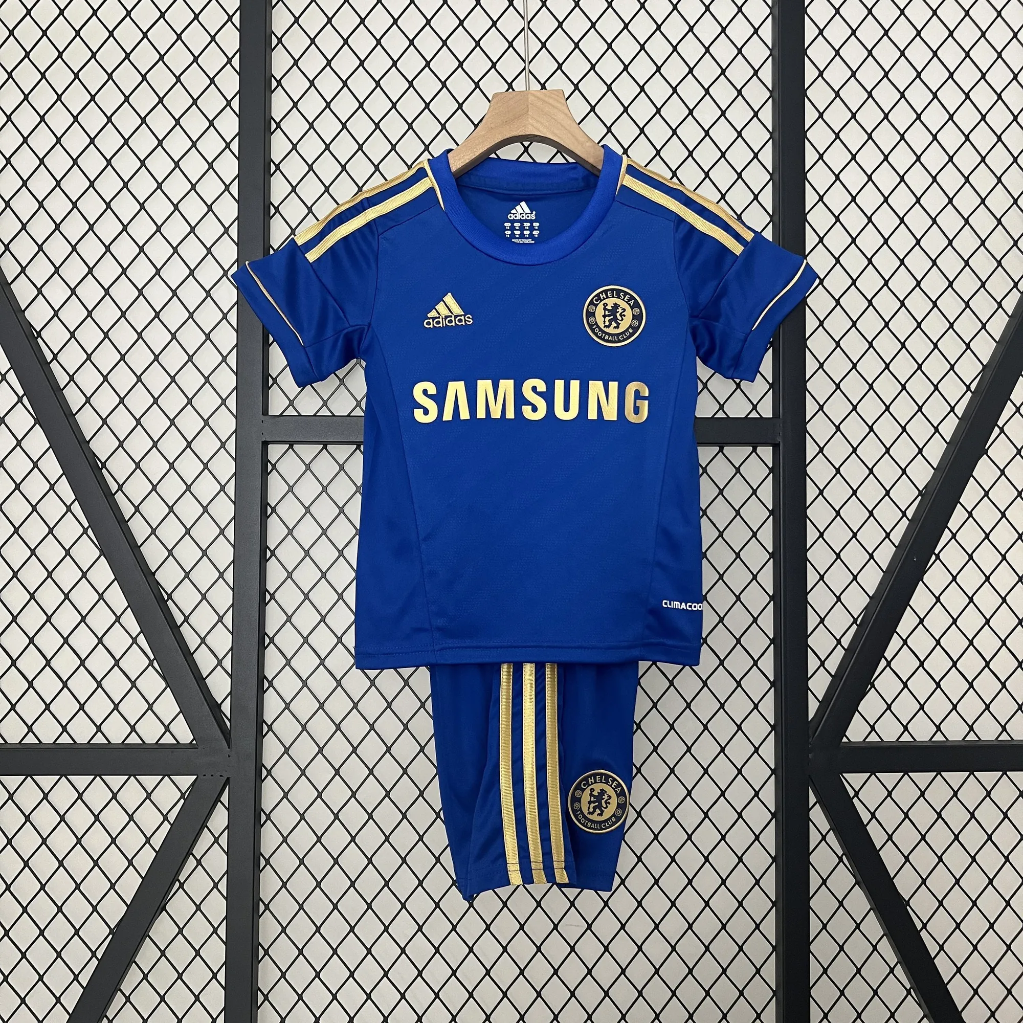 12-13 Chelsea Home Retro Kid Kits Children Sets Jerseys Supllier Yupoo 9