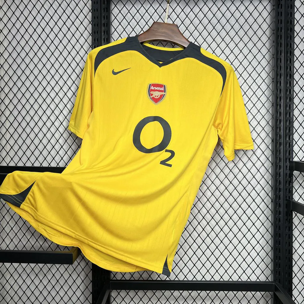 05-06 Arsenal Away Retro Kit Vintage Shirt Sport AAAAJersey Yupoo 3