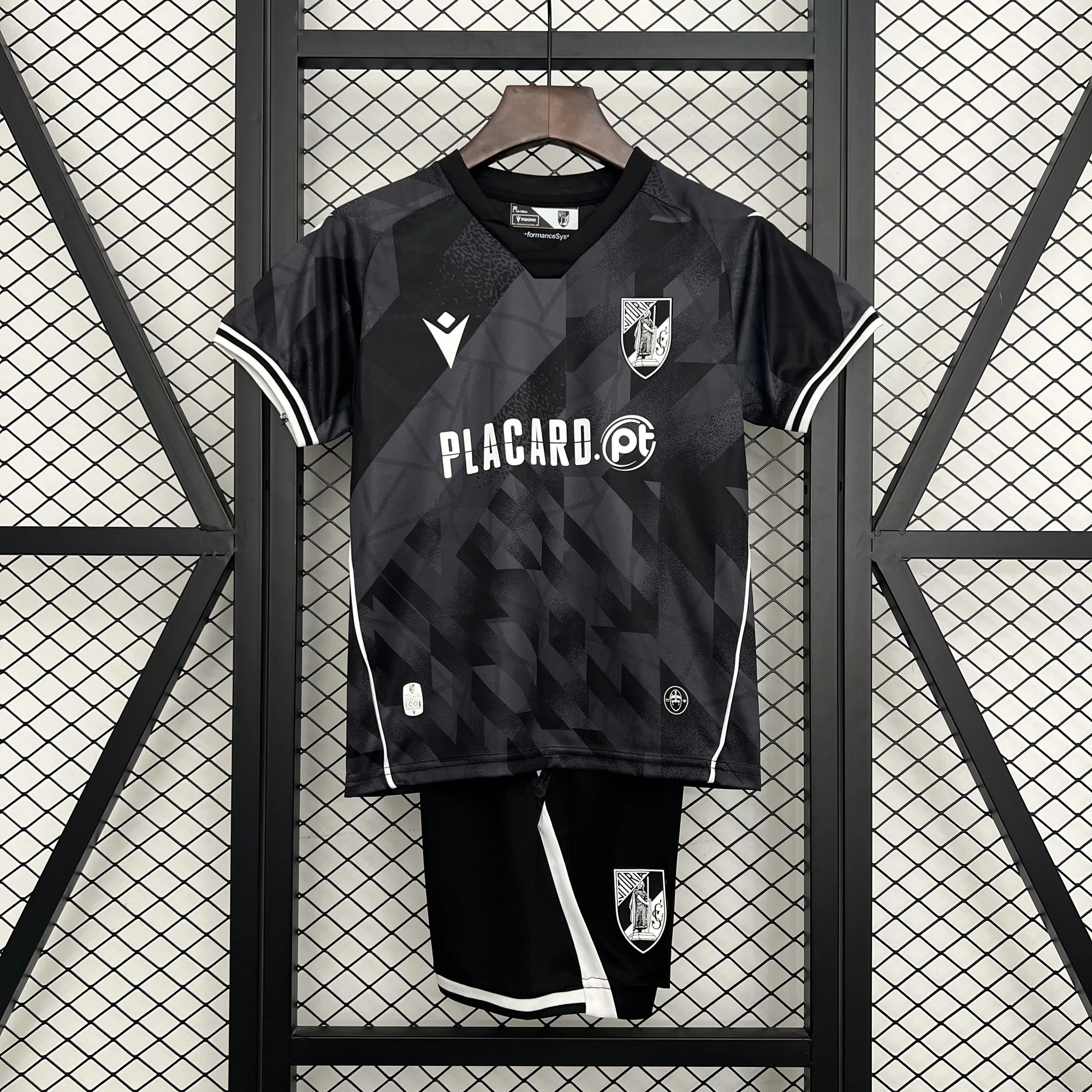 25-26 Vitória De Guimares Away Kid Kits Youth Apparels AAAAJersey Supply Yupoo 7