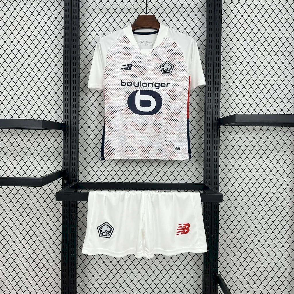 24-25 Lille Away Kids Kit Soccer AAAAJersey Yupoo 5