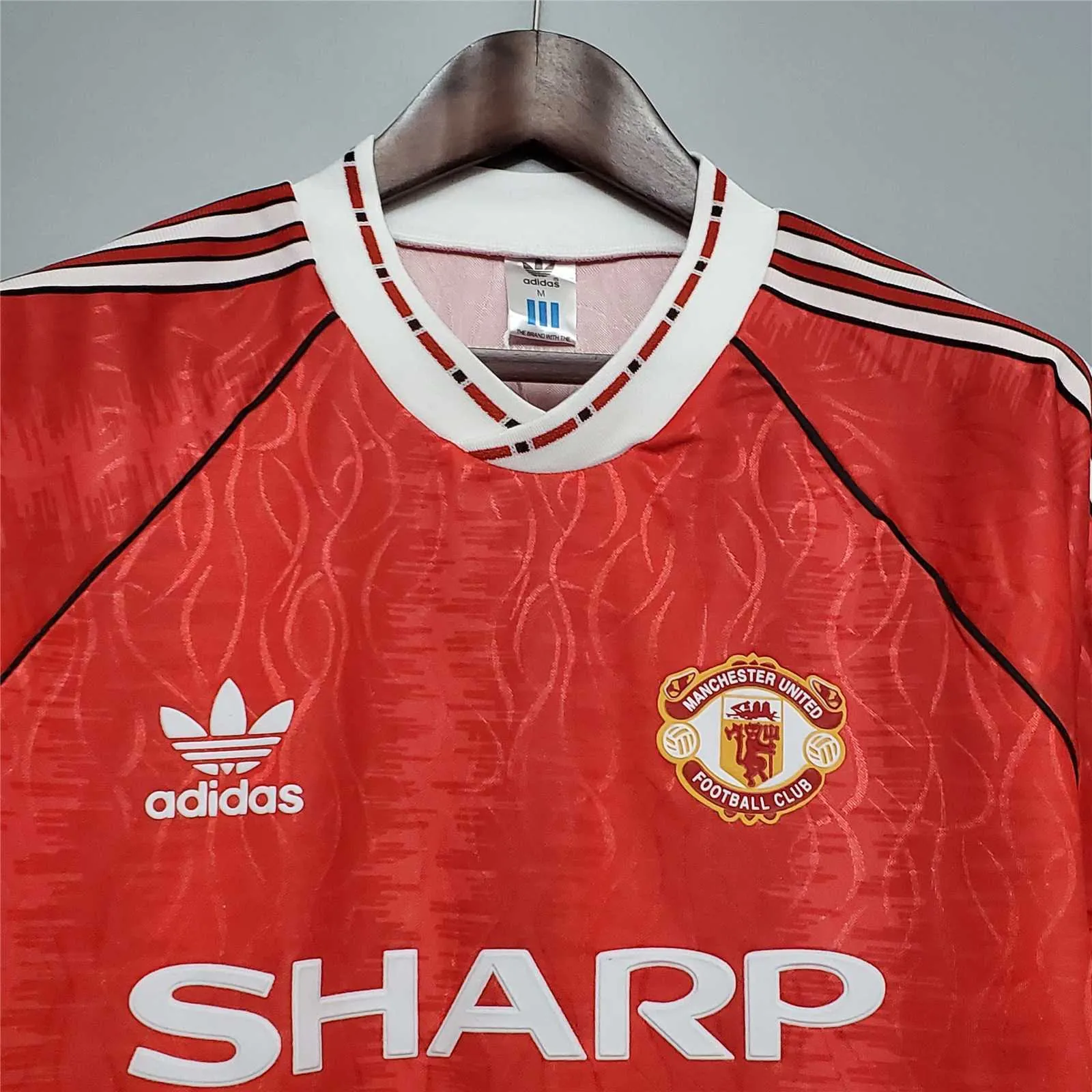 91-92 Manchester United home 3