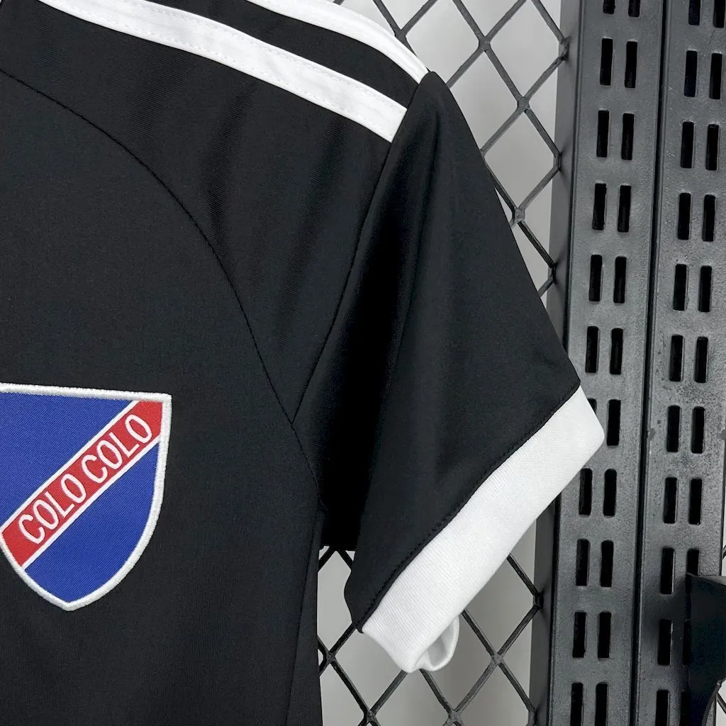 25-26 Colo Colo 100th Anniversary Black Kid Kits Youth Apparels AAAAJersey Wholesale Yupoo 8