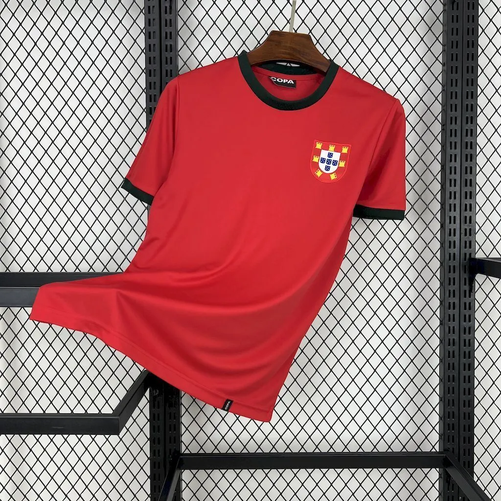 66-69 Portugal Home Retro Kit Vintage Shirt AAAAJersey Supplier Yupoo 5