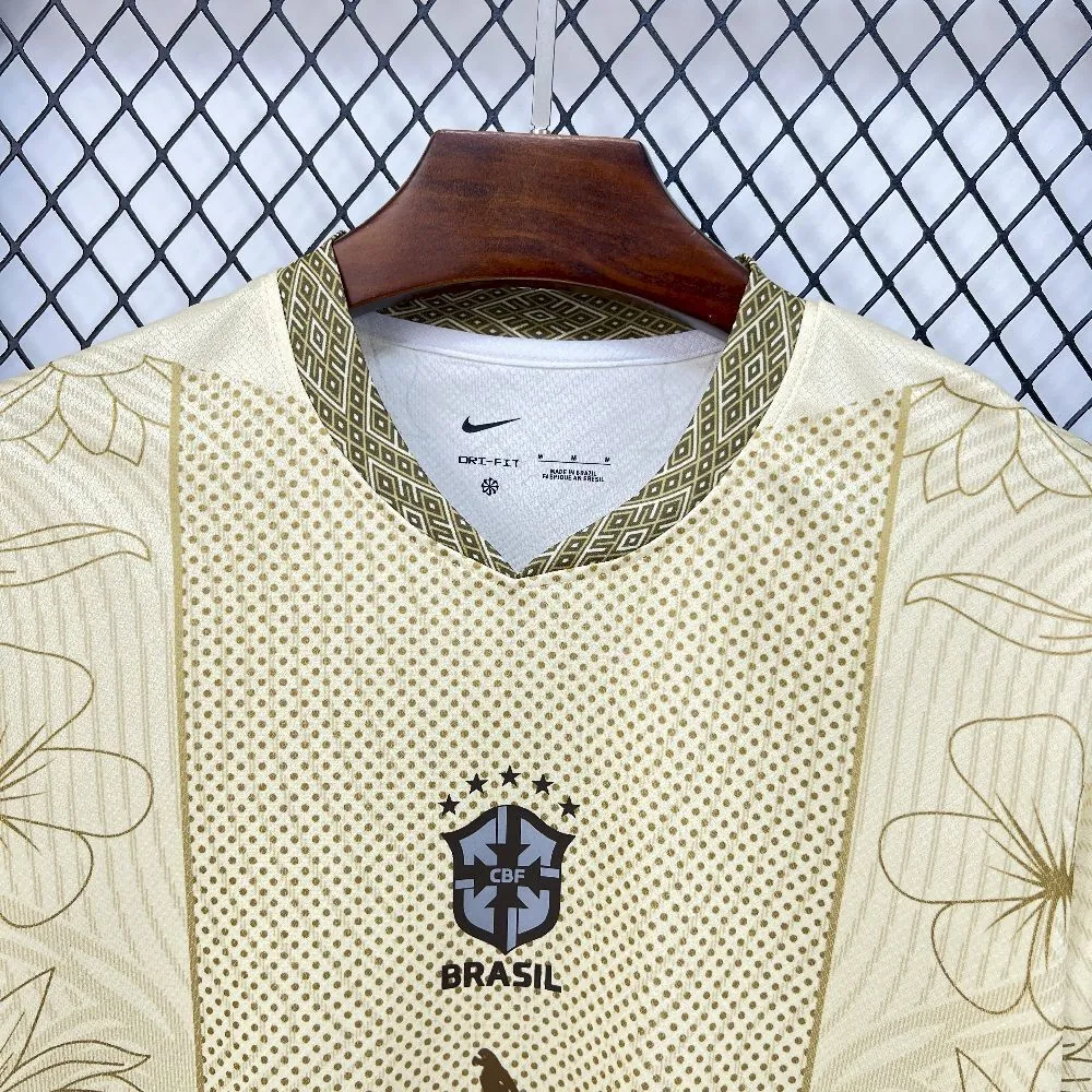 2025 Brazil Special Edition Kit Soccer T-Shirt AAAAJersey Yupoo-1 4