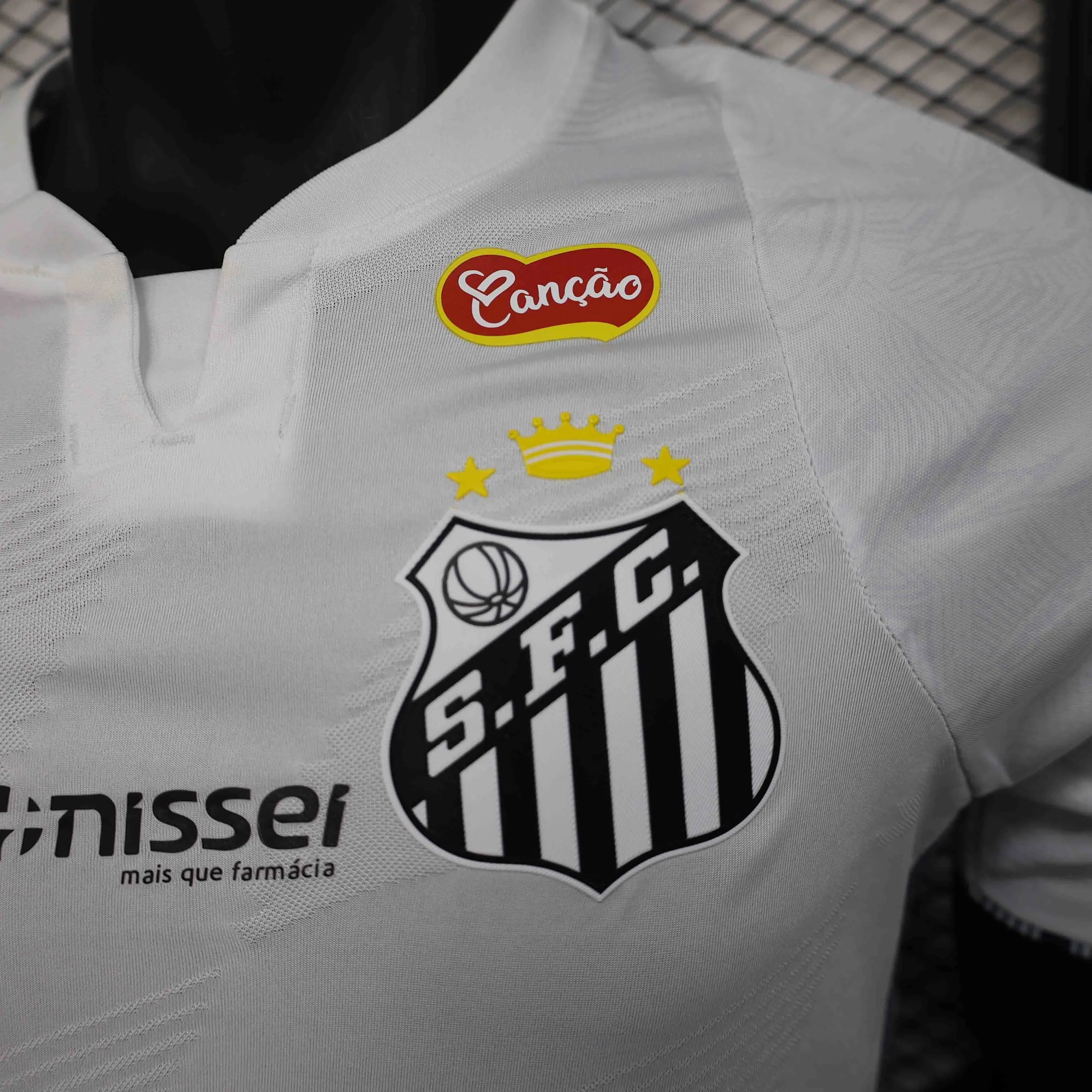 24-25 Santos Home All Sponsor Kit Player Version Shirt AAAAJersey Supplier Yupoo 2