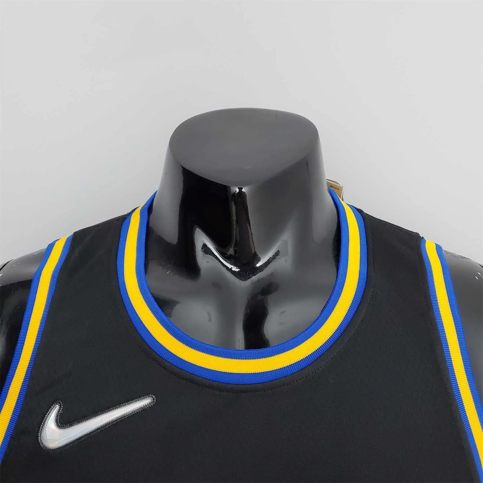 2022 75th Anniversary Golden State Warriors TOSCANO#95 Mexico Edition Black NBA Jersey 8