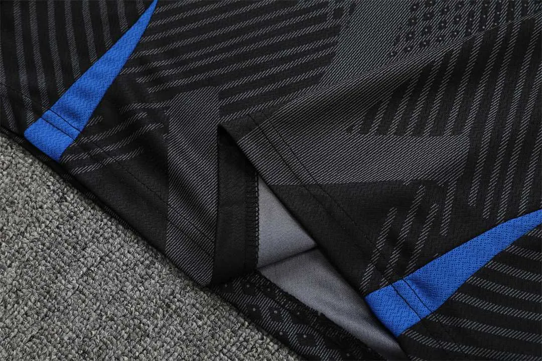 22-23 PSG vest training suit kit Black 23
