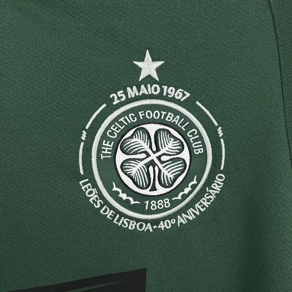 06-07 Celtic 40th Anniversary Retro Kit Vintage Shirt AAAAJersey Yupoo 5