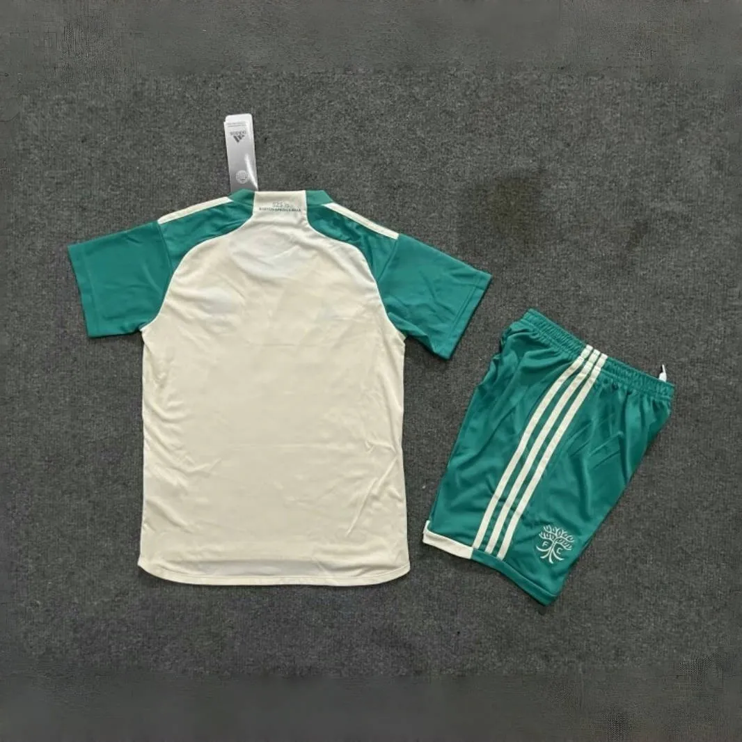 24-25 Austin Away Kid Kits Children Sets Football AAAAJersey Yupoo 1