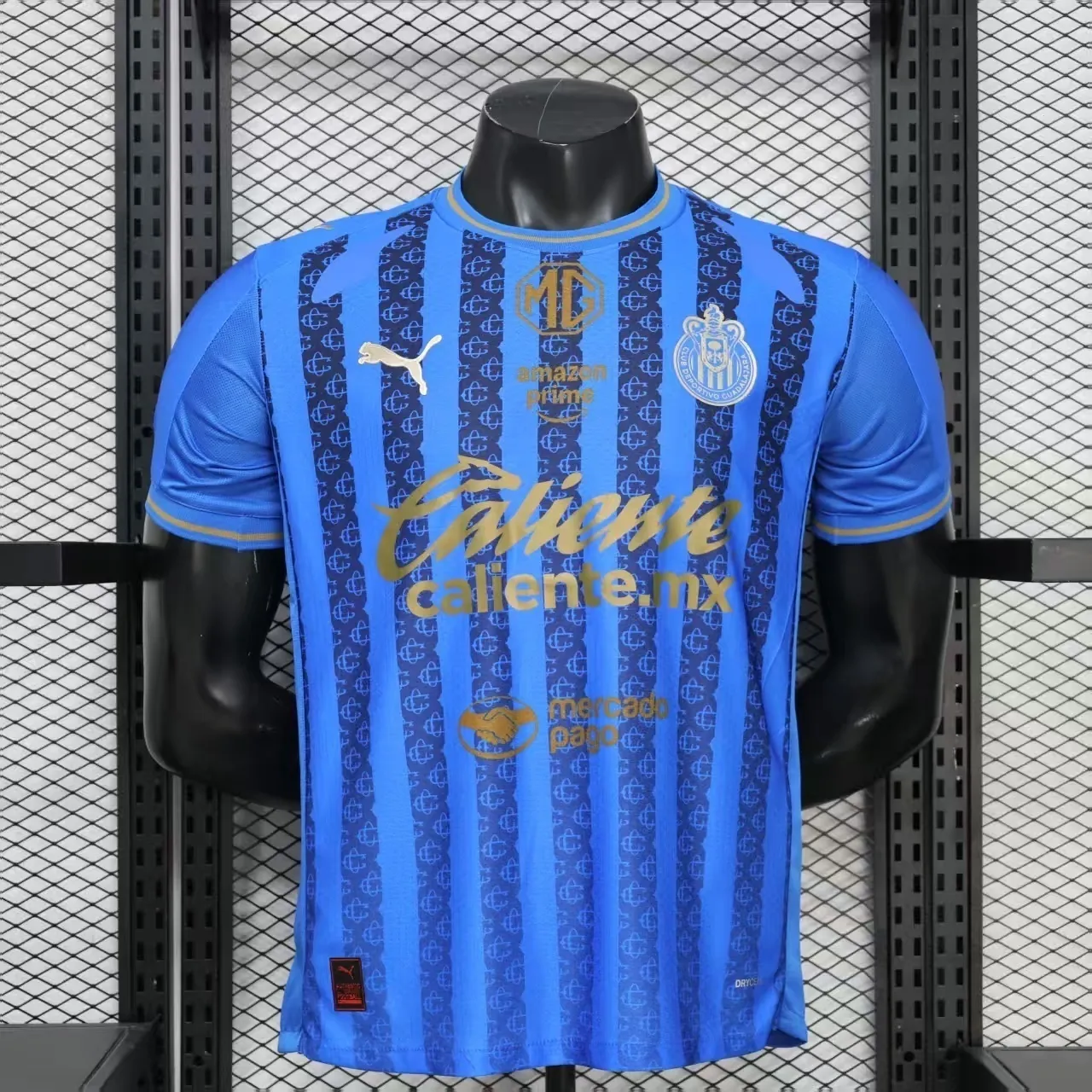 26-27 Chivas Mens Third Away Kit Player Version Football T-Shirt AAAAJersey Supply Yupoo 4