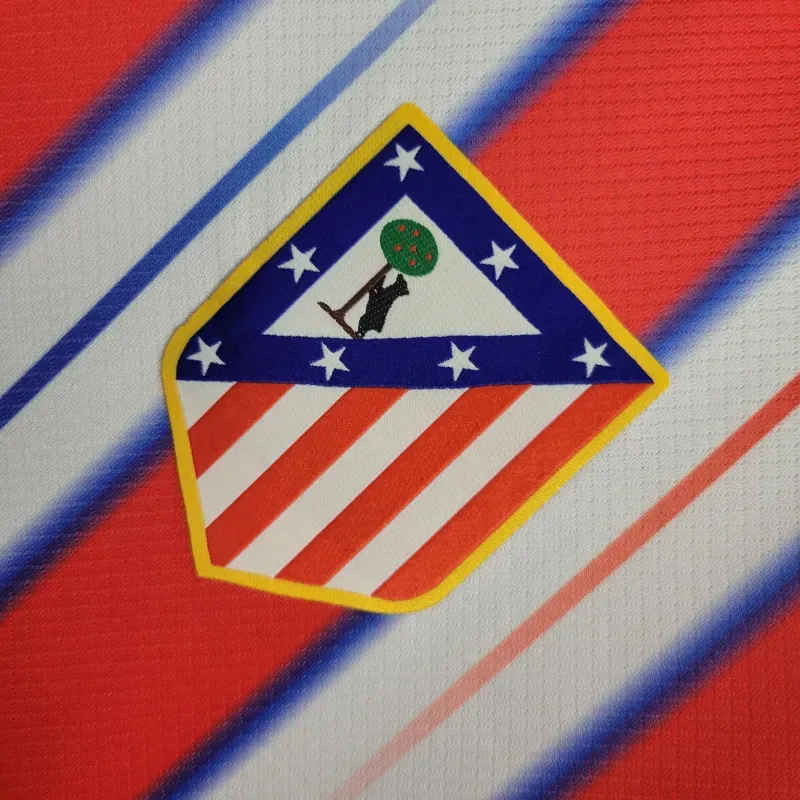 24-25 Atletico Madrid Home Kit Football AAAAJersey Supplier 2