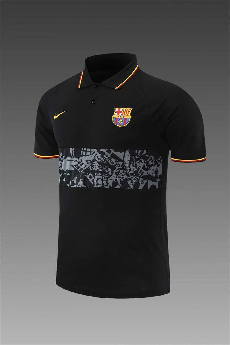 Barcelona Polo black yellow-logo 9