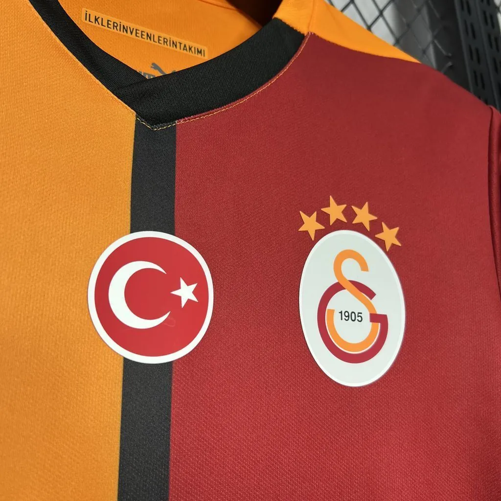 24-25 Galatasaray Home Kit Football Uniforms Sport AAAAJersey Yupoo 5