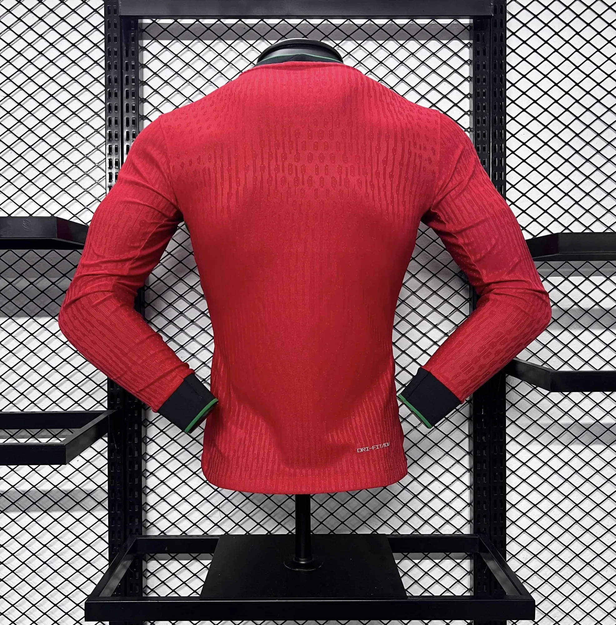 2024 Portugal Home Long Sleeve Kit Player Version Shirt Jerseys Supllier Yupoo 3