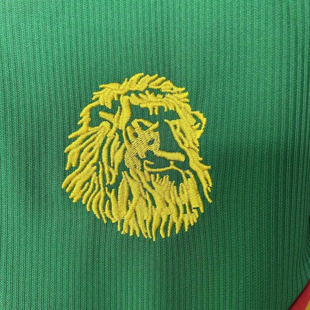 1998 Cameroon Home Retro Kit Vintage Shirt AAAAJersey Wholesale Yupoo 2