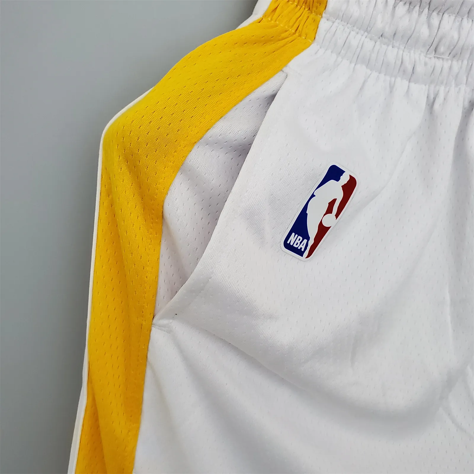 Lakers White Shorts 5