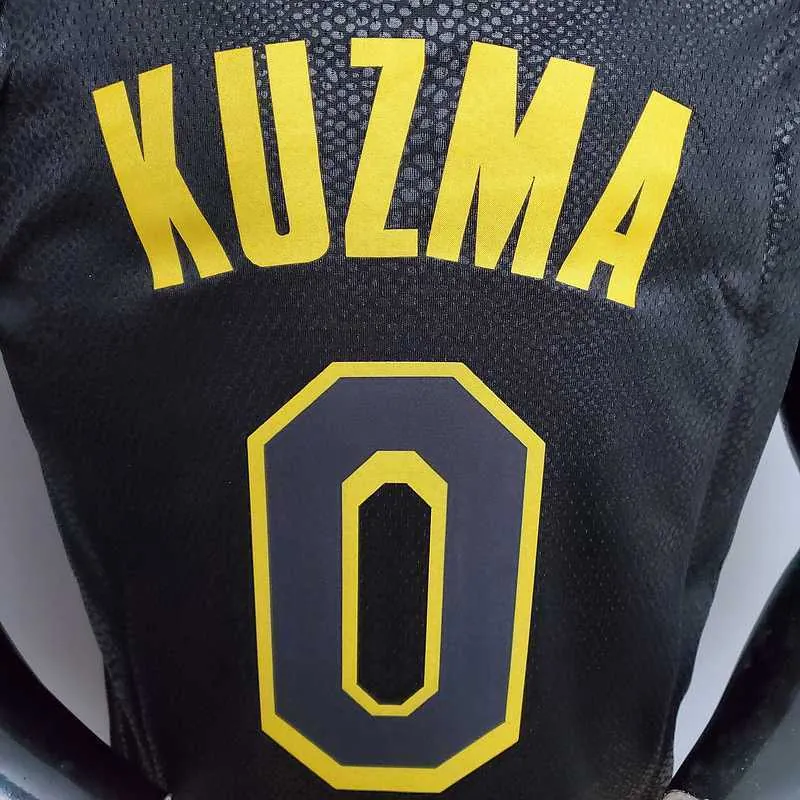 KUZMA #0 Lakers black 5