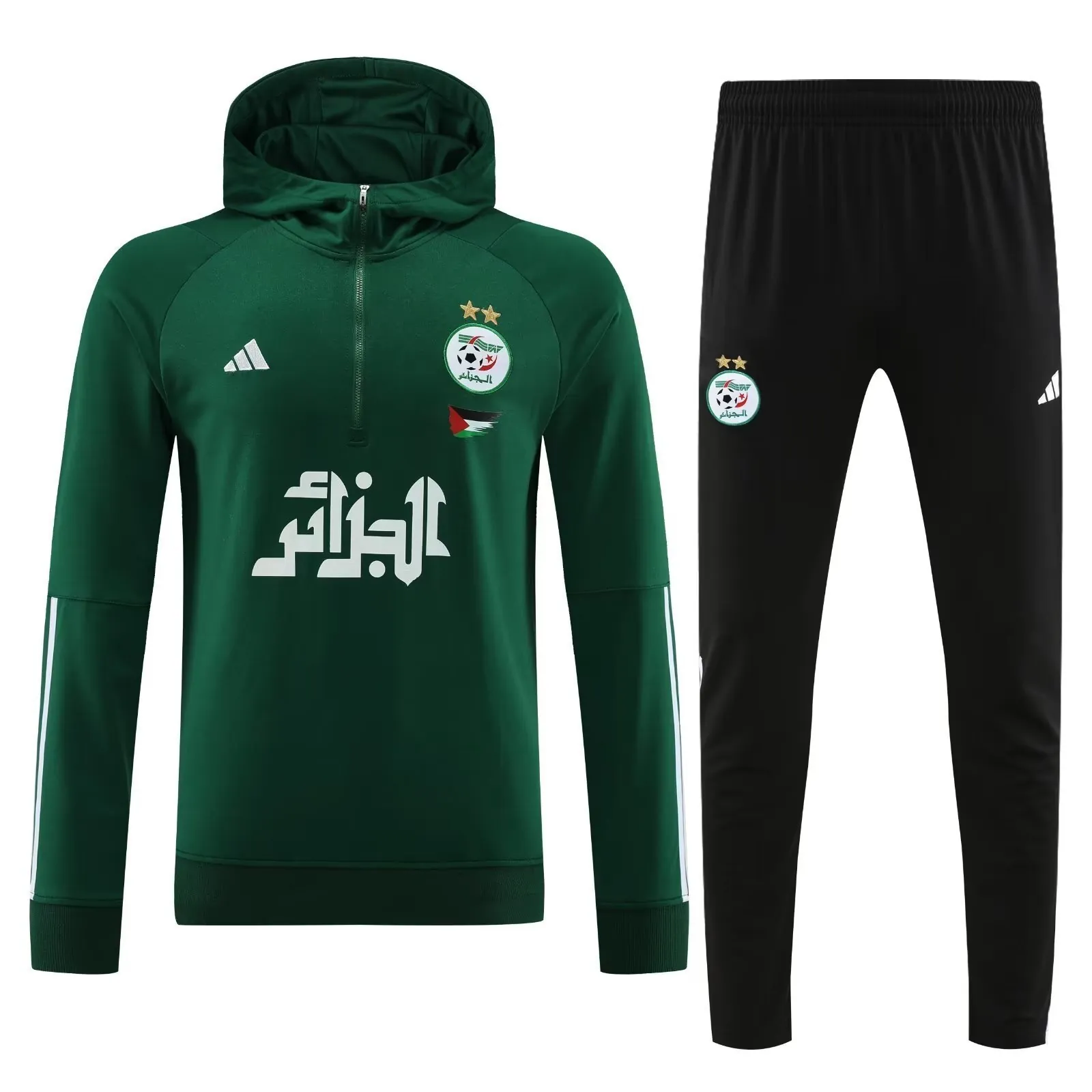 23-24 Algeria Hoodie Long Sleeve Training Suit Yupoo 3