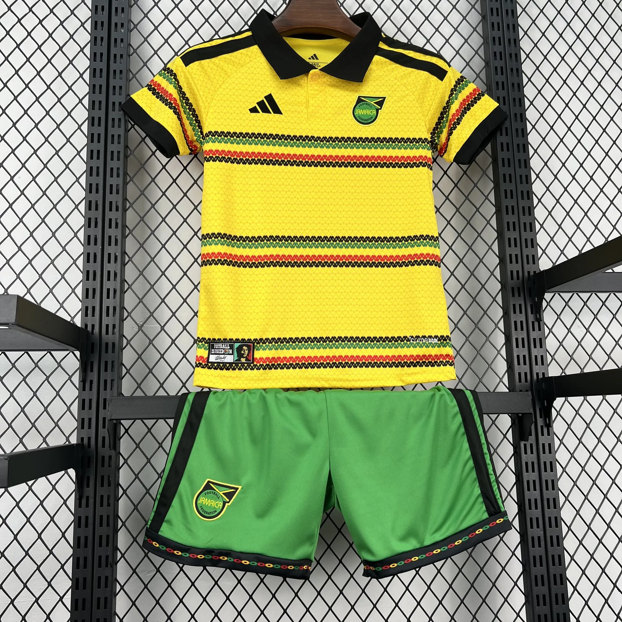 2026 World Cup Jamaica Home Kids Kit Football Youth Apparels AAAAJersey Supply Yupoo 6 5