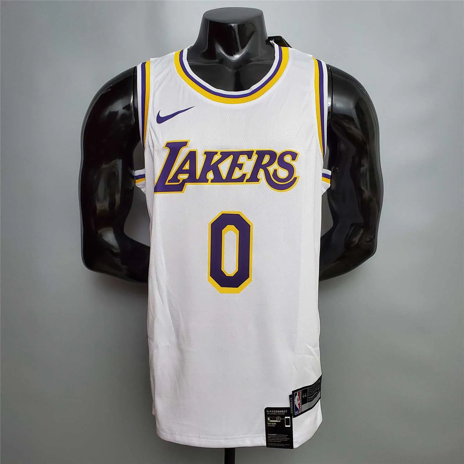 KUZMA #0 Lakers Round neck white 7