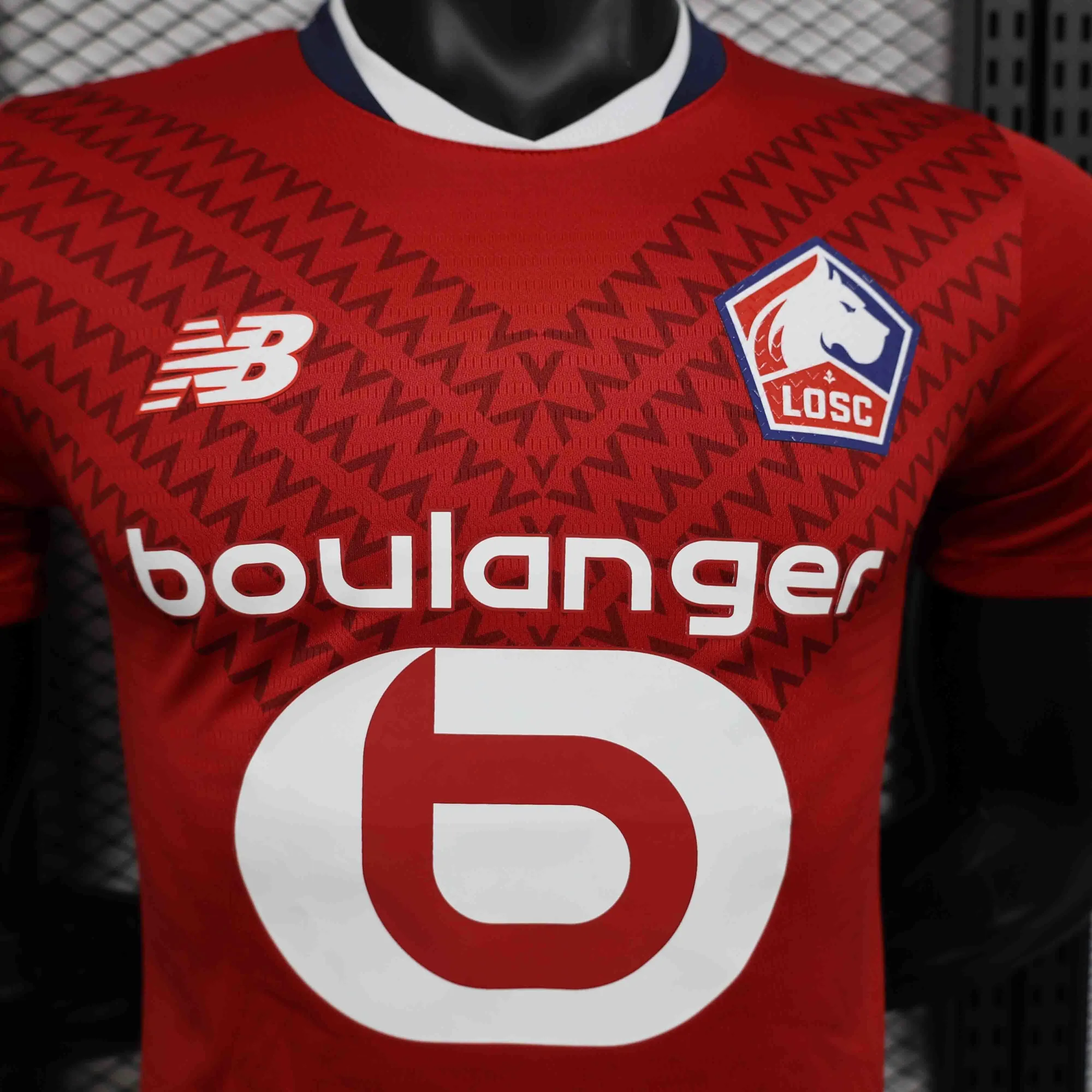 24-25 Lille Home Kit Player Version Shirt Sport AAAAJersey Yupoo 4