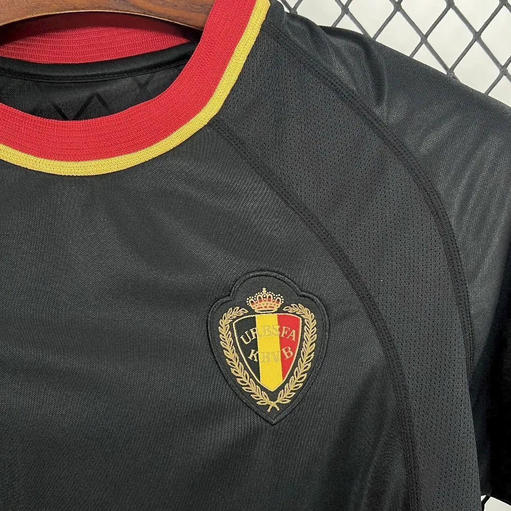 2000 Belgium Away Retro Kit Vintage Shirt Sino AAAAJersey Supply Yupoo 1
