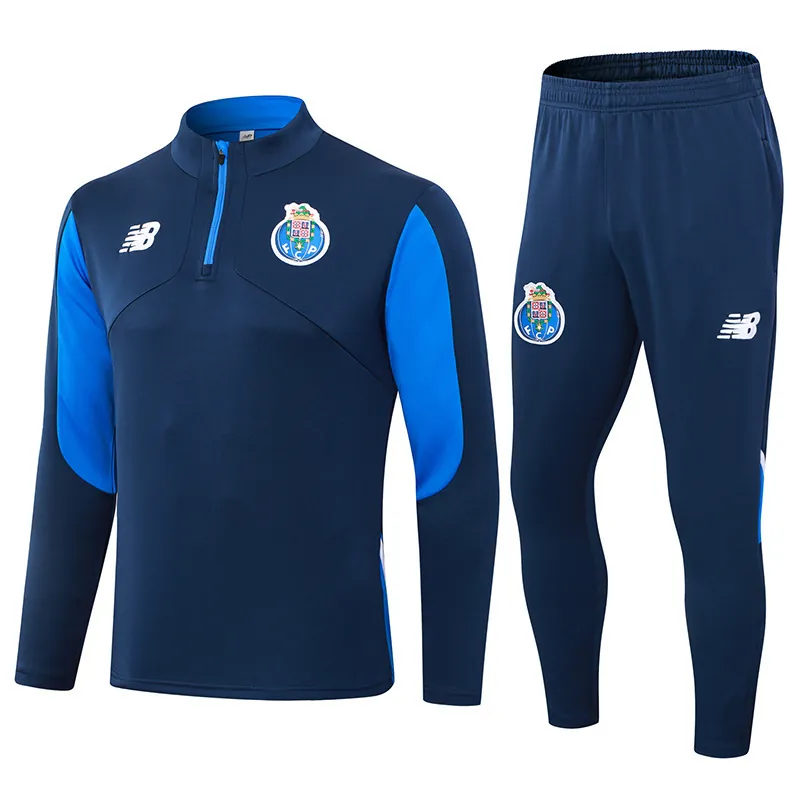 24-25 Porto Long Sleeve Training Suit Football Shirts 3