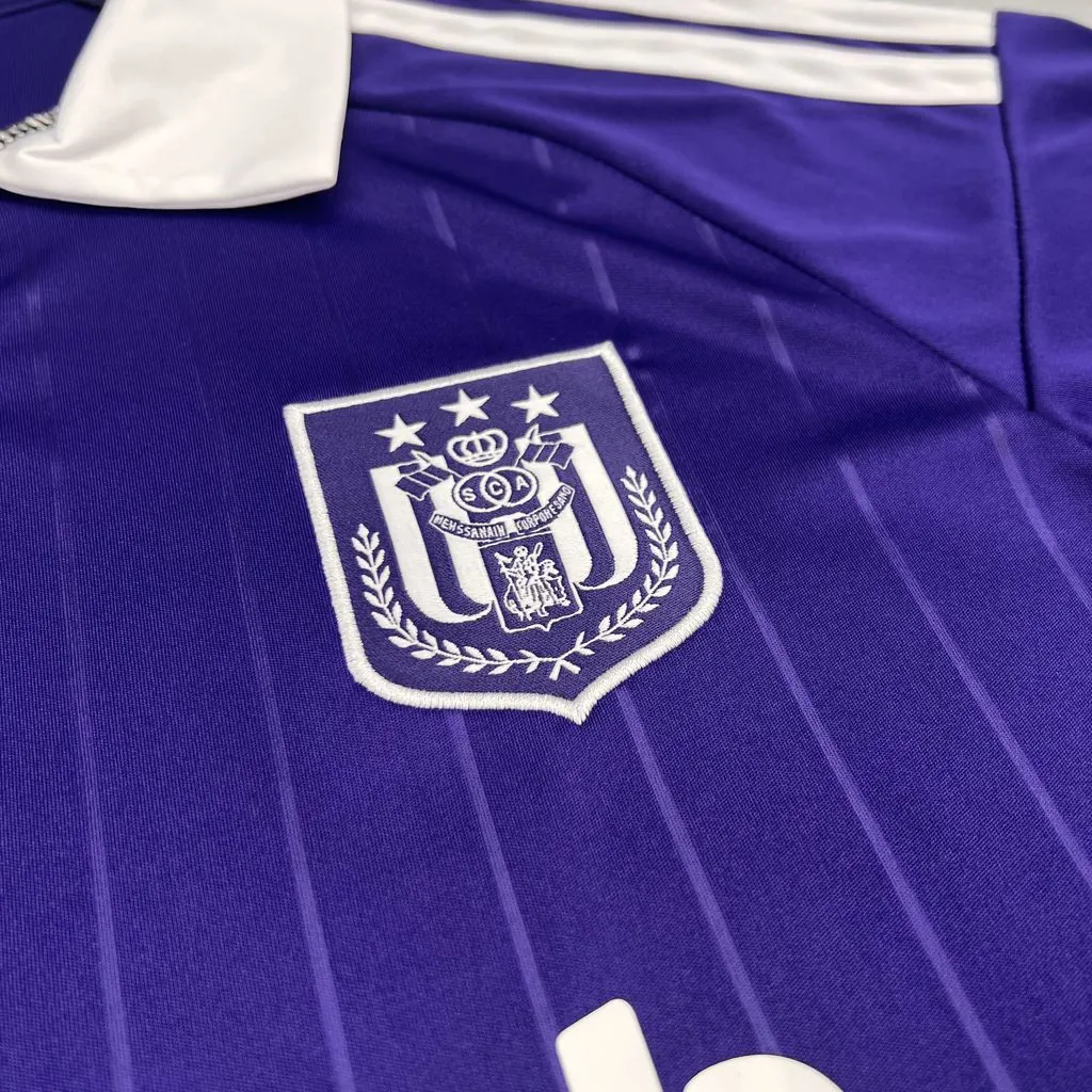 26-27 RSC Anderlecht Mens Home Kit Football T-Shirt AAAAJersey Supply Yupoo 8 3