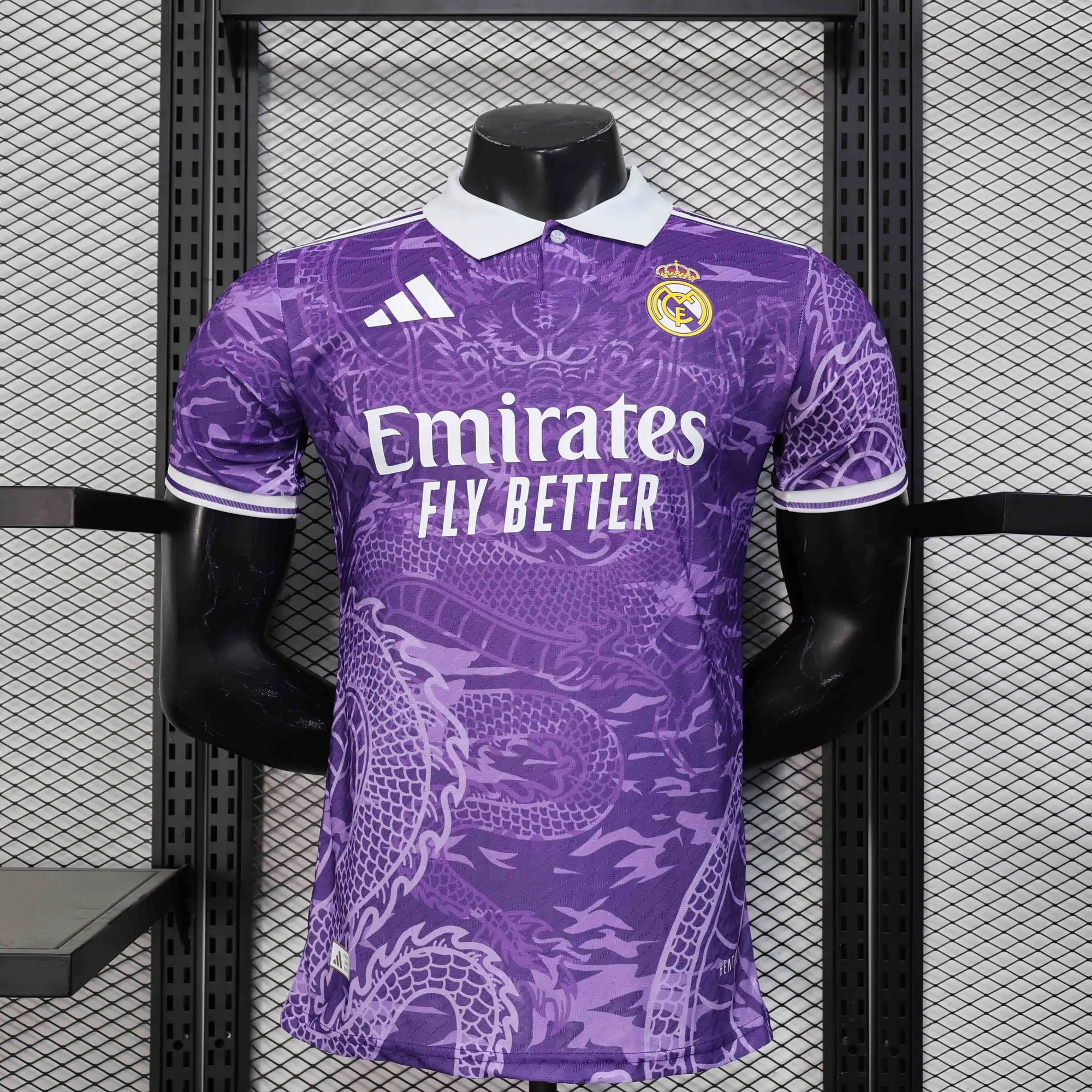 25-26 Real Madrid Purple Dragon Special Edition Kit Player Version Shirt AAAAJersey Dropship Yu 3