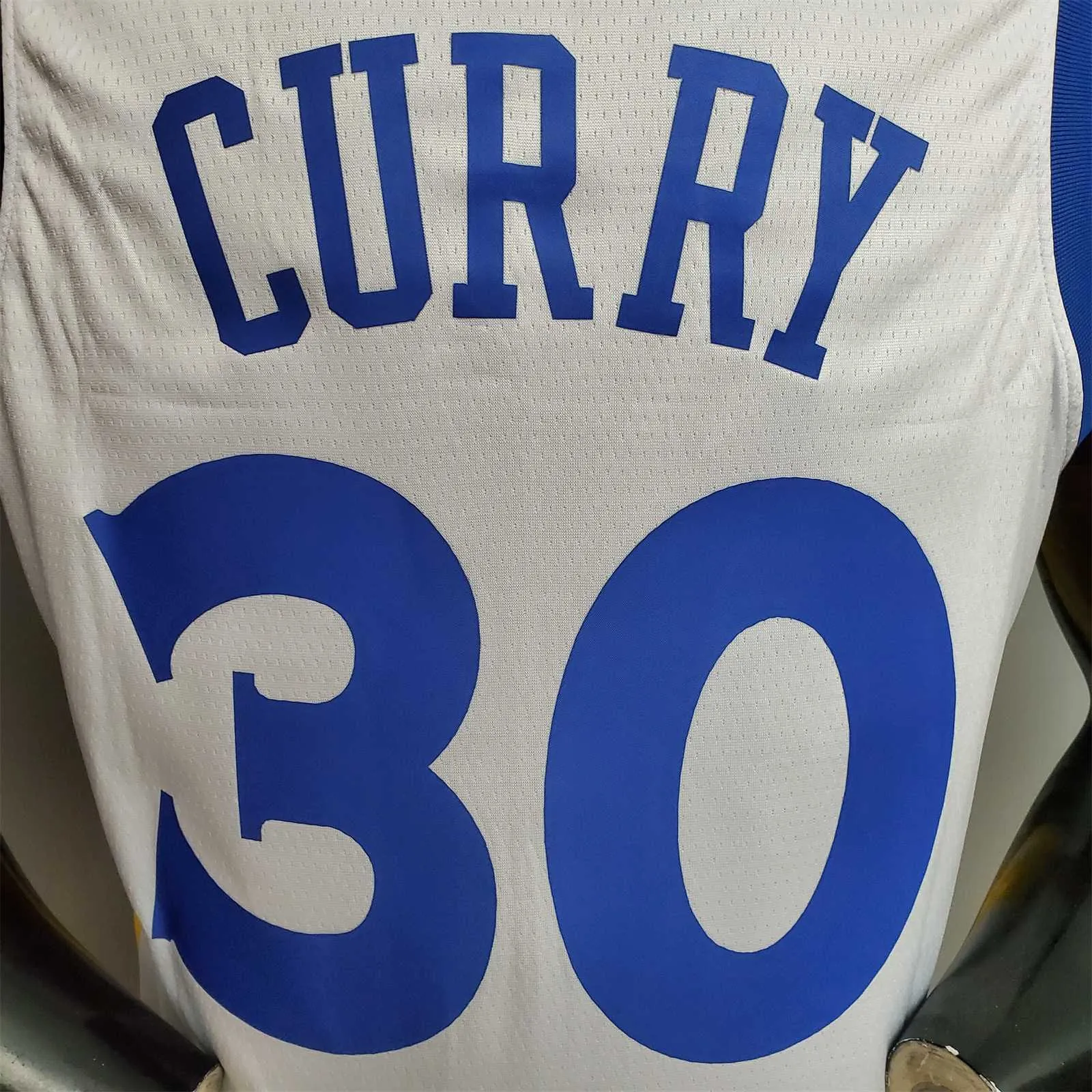 Curry #30 Golden State Warriors white 6