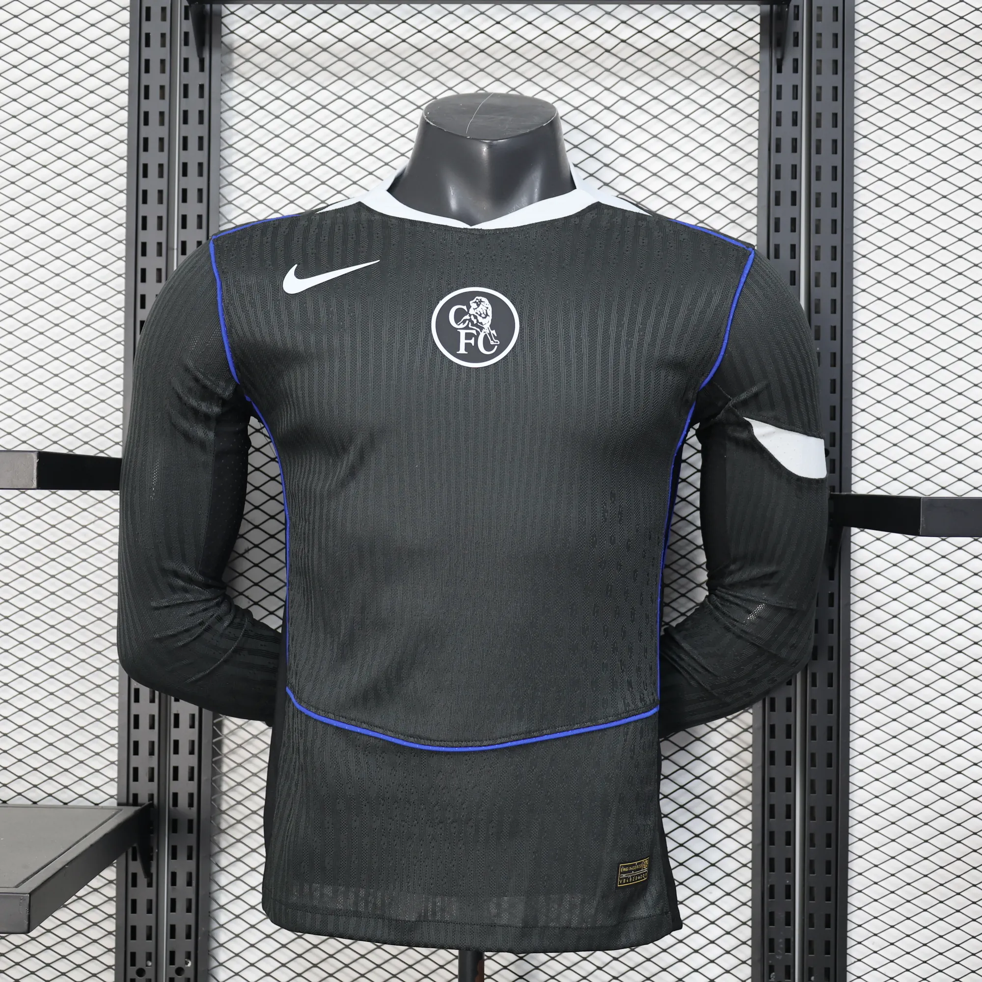 25-26 Chelsea Third Kit Player Version Long Sleeve Shirt Football AAAAJersey Dropship Yupoo 8
