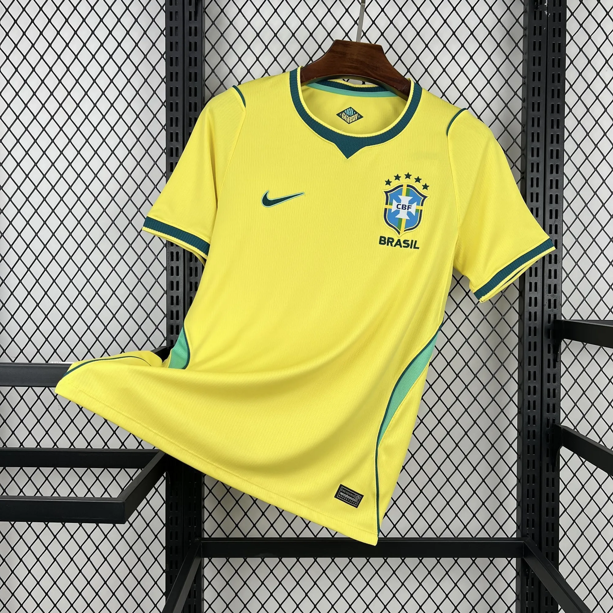 2026 World Cup Brazil Home Yellow Soccer Shirt Fan Version 3