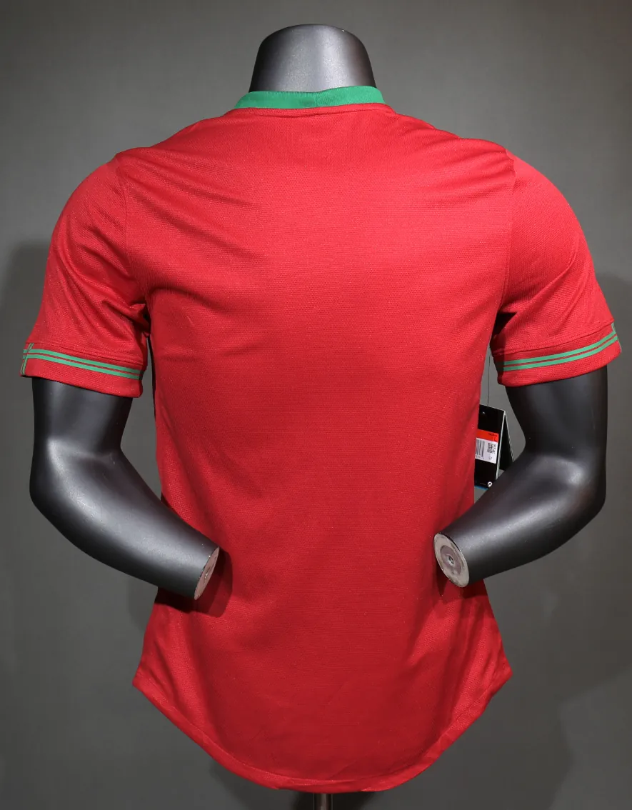 2012 Portugal Euro Cup Home Retro Kit Vintage Player Version Sino Shirt AAAAJersey Dropship Yup 3