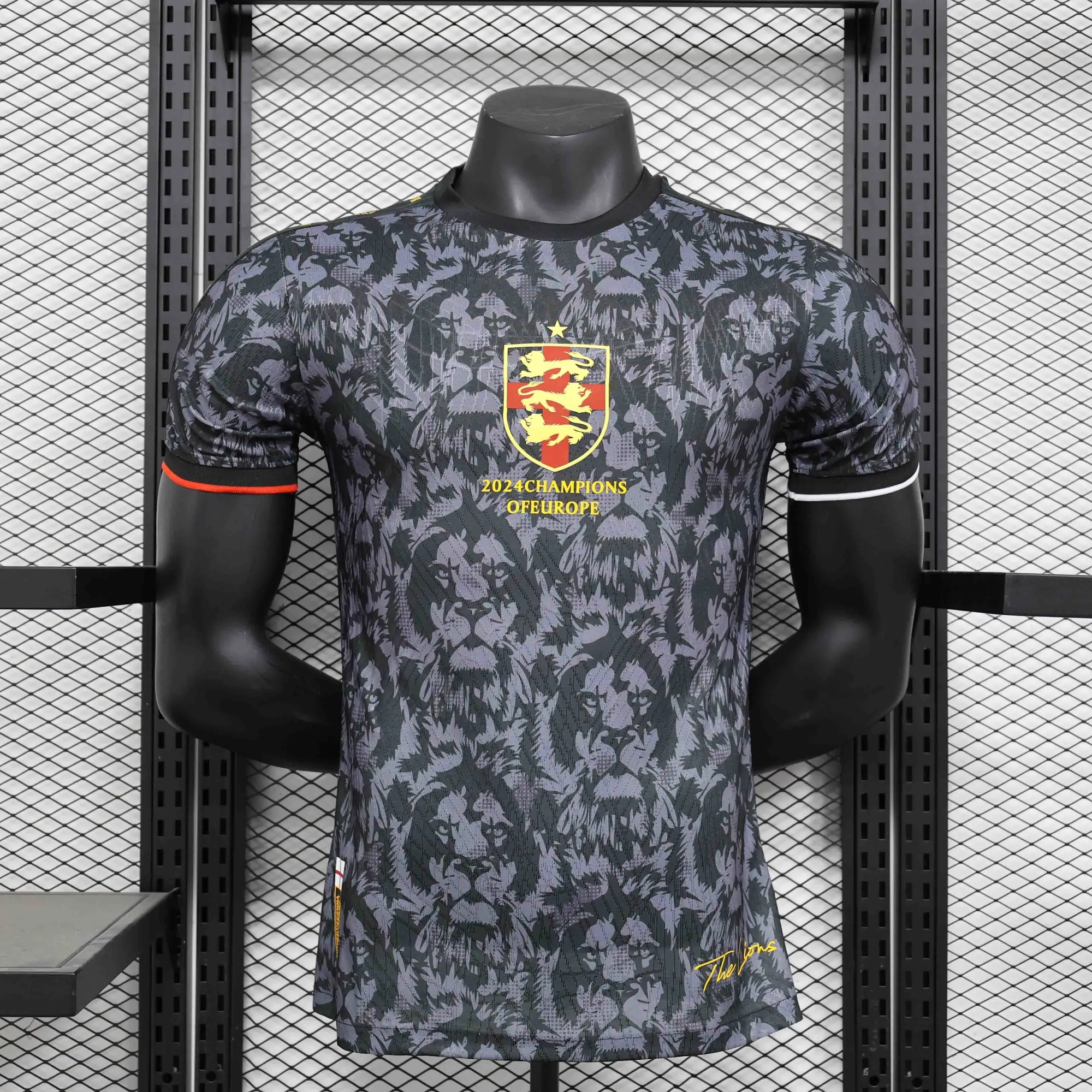 2024 England Grey Lion Special Edition Player Version Shirt AAAAJersey Supplier Yupoo 3