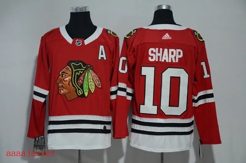Chicago Blackhawks ice hockey jersey M-3XL 芝加哥黑鹰队冰球服 6