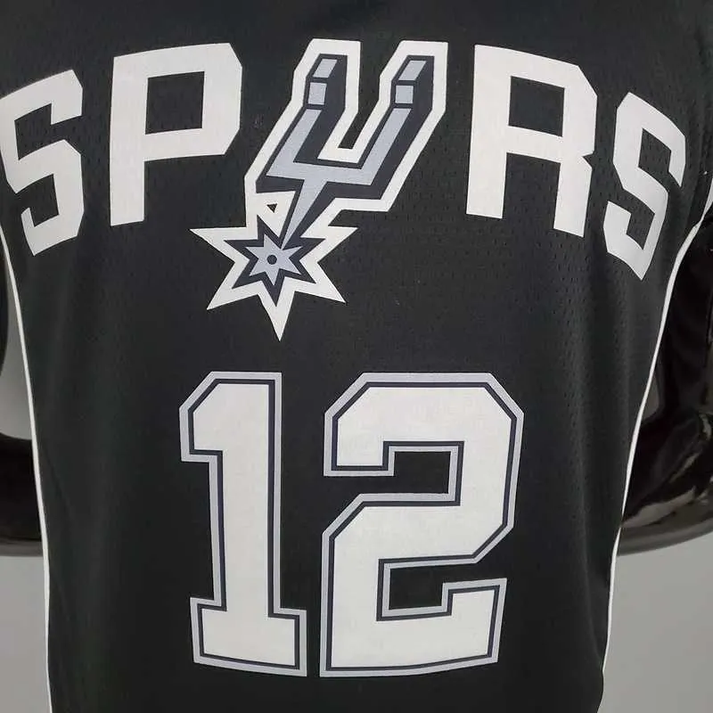 ALDRIDGE#12 Spurs Black 7