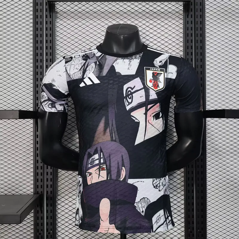 25-26 Japan x Naruto Uchiha Itachi Special Edition Kit Player Version Shirt AAAAJersey Wholesal 5
