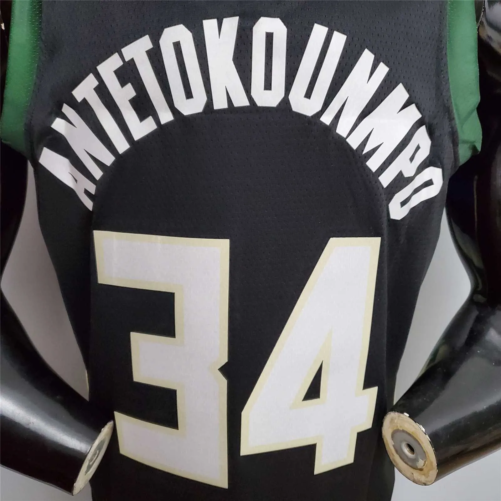 Antetokounmpo#34 Bucks Black 1