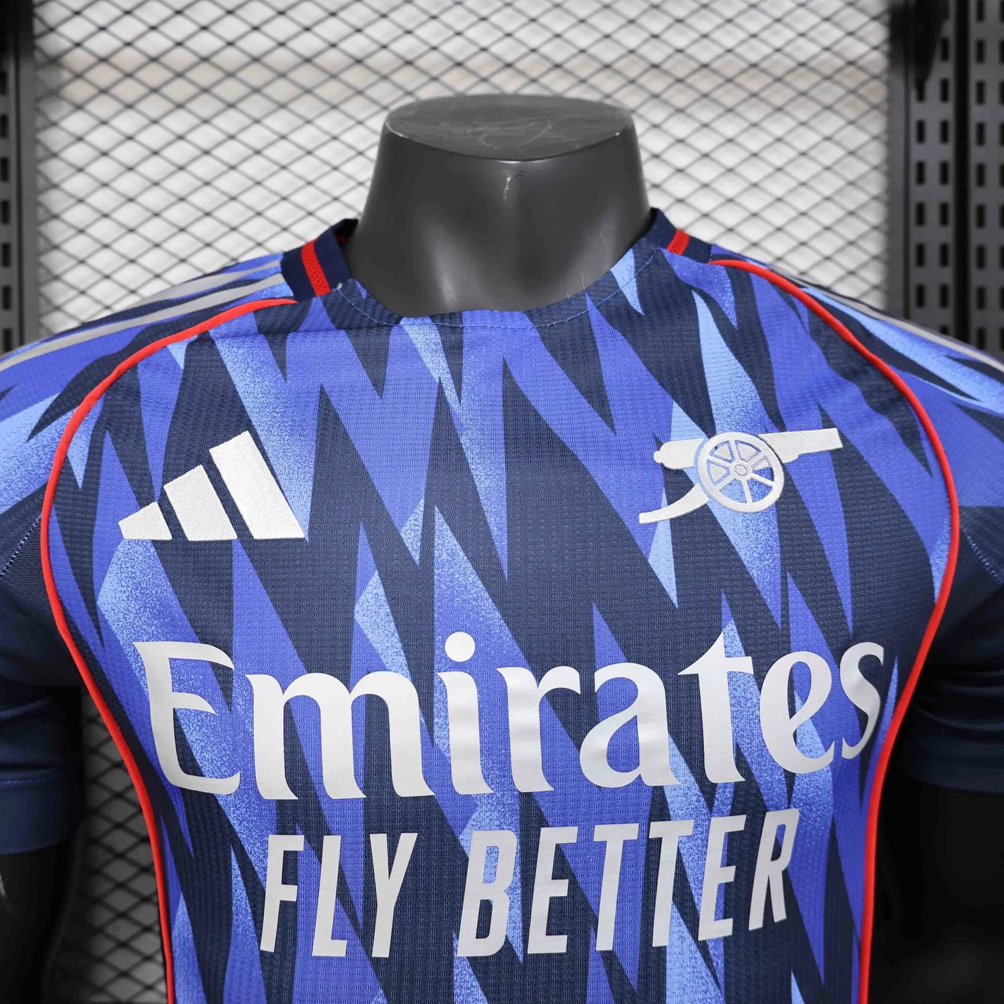 25-26 Arsenal Away Blue Kit Player Version Shirt AAAAJersey Supplier Yupoo 1