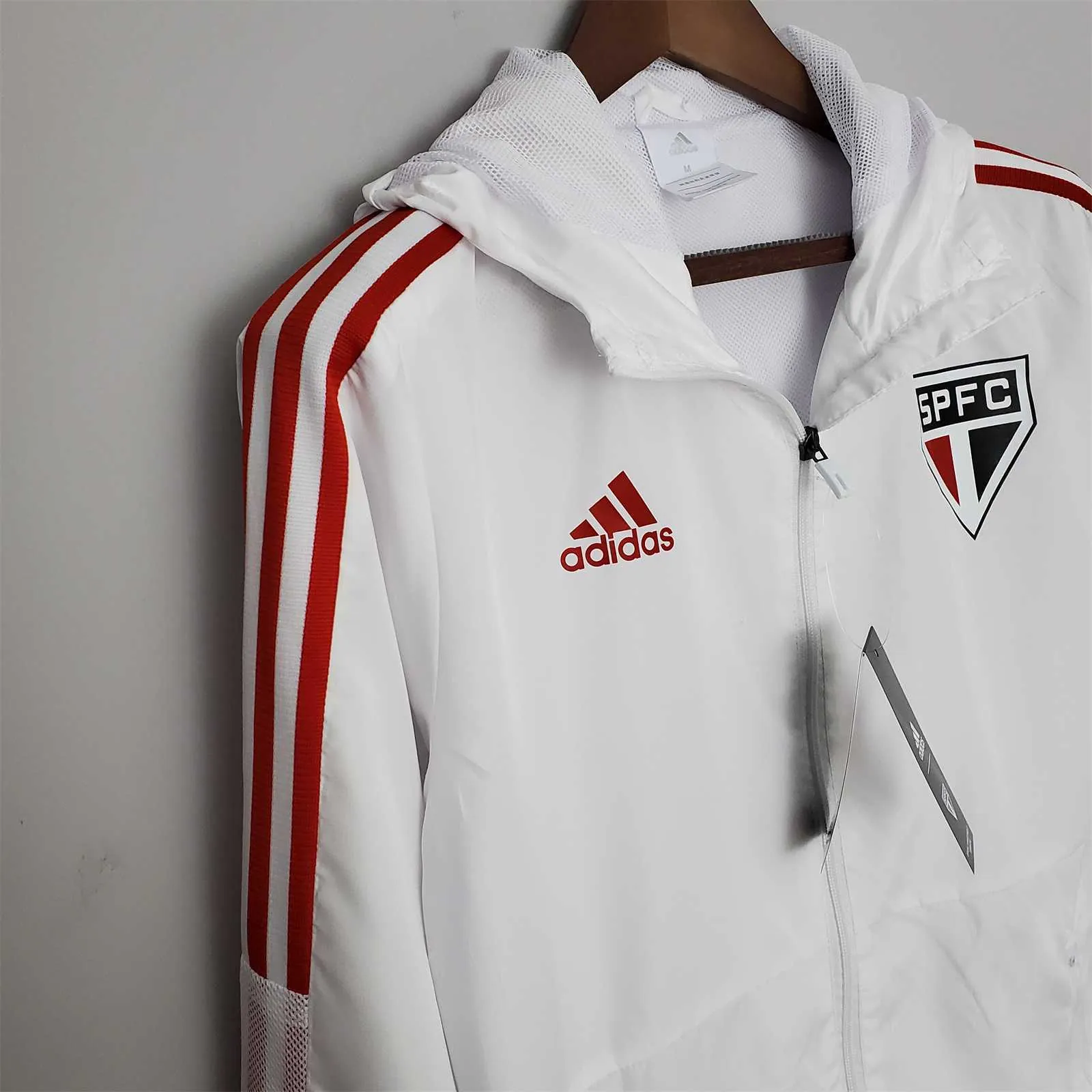 22-23 Sao Paulo white windbreaker 5